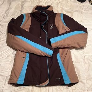 Spyder ladies size 12 ski coat thinsulate winter ski jacket used